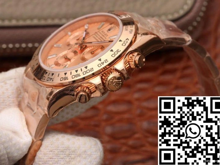 Rolex JH Daytona Gold Rose Cosmograph Dial 116508 Factory 0112